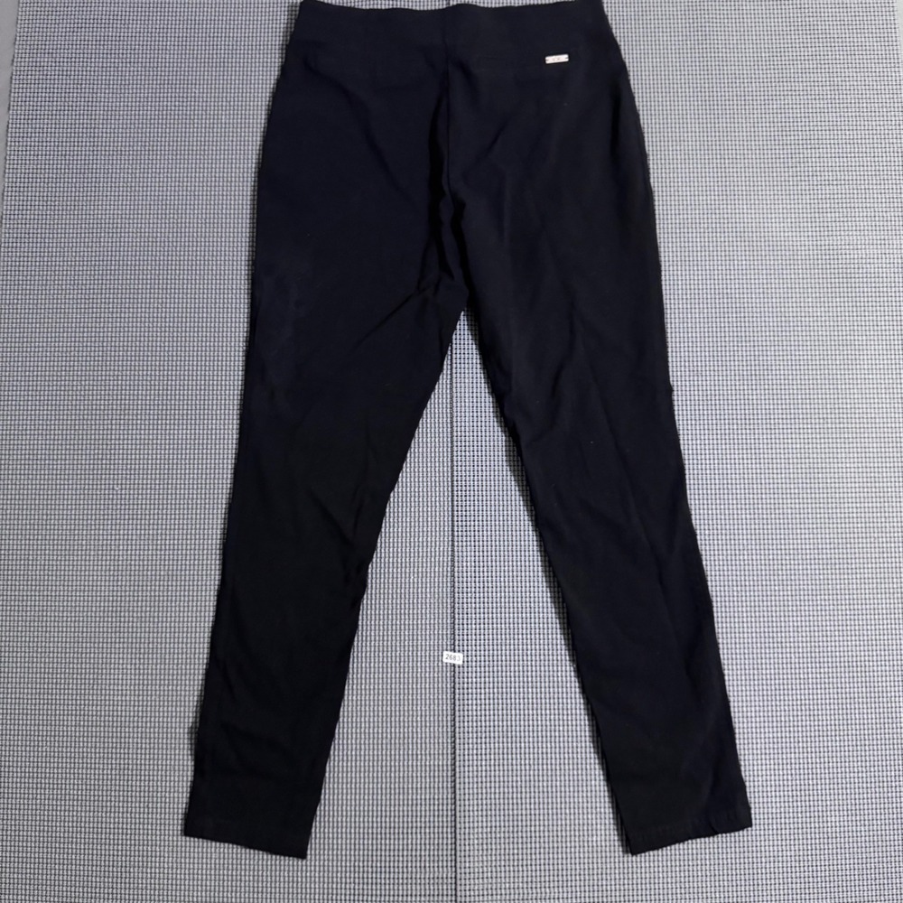 Calvin Klein Black Pull-On Slim Fit Pants Women's 8 - Picture 8 of 9